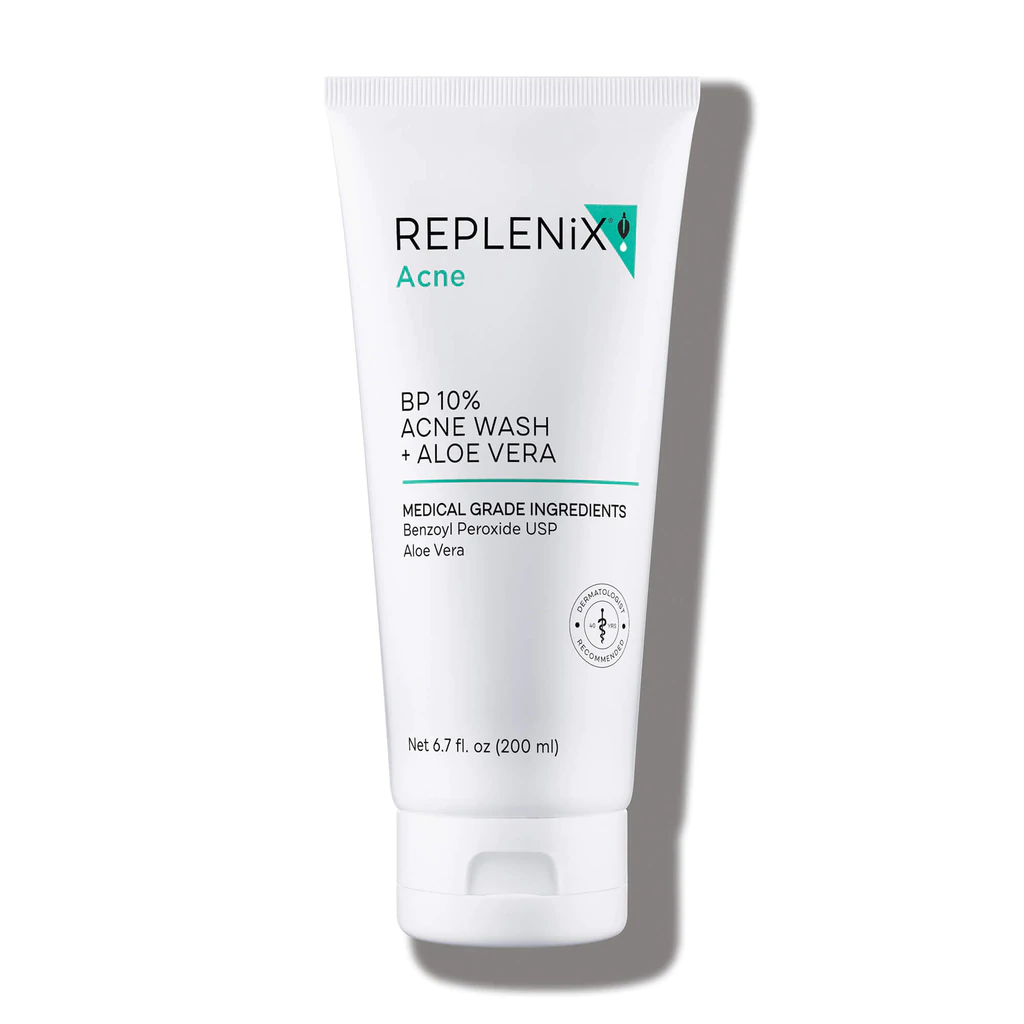 Replenix BP 10% Acne Wash + Aloe Vera - 6.7oz