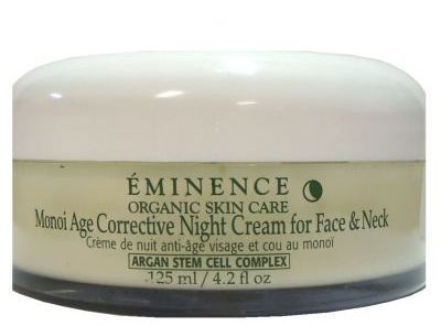 Eminence Monoi Age Corrective Night Cream for Face and Neck 4.2oz Pro Size